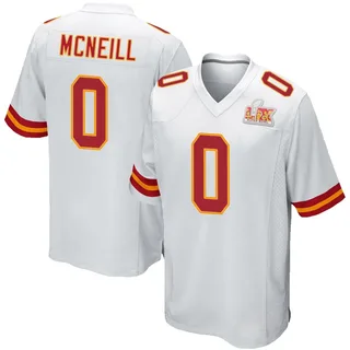 Amari McNeill Kansas City Chiefs Men's Game Super Bowl LIX Nike Jersey - White