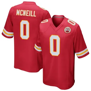 Amari McNeill Kansas City Chiefs Men's Game Team Color Nike Jersey - Red