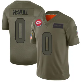 Amari McNeill Kansas City Chiefs Men's Limited 2019 Salute to Service Nike Jersey - Camo