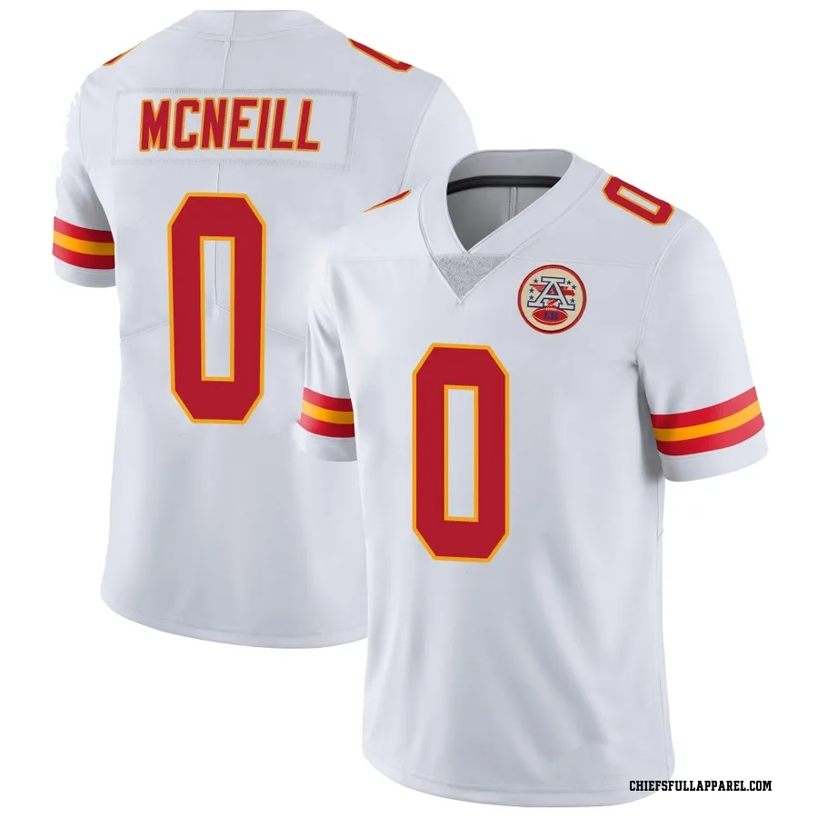 Amari McNeill Kansas City Chiefs Men's Limited Vapor Untouchable Nike Jersey - White