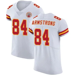 Andrew Armstrong Kansas City Chiefs Men's Elite Vapor Untouchable Nike Jersey - White