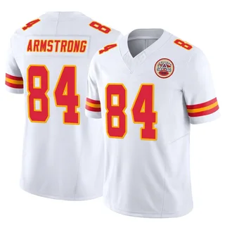 Andrew Armstrong Kansas City Chiefs Men's Limited Vapor F.U.S.E. Nike Jersey - White