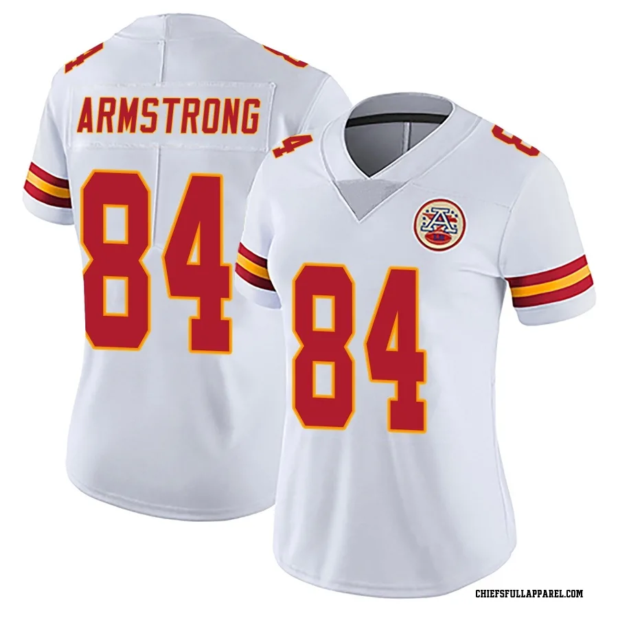 Andrew Armstrong Kansas City Chiefs Women's Limited Vapor Untouchable Nike Jersey - White