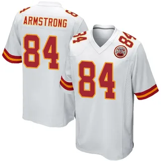 Andrew Armstrong Kansas City Chiefs Youth Game Nike Jersey - White