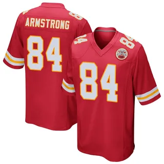 Andrew Armstrong Kansas City Chiefs Youth Game Team Color Nike Jersey - Red