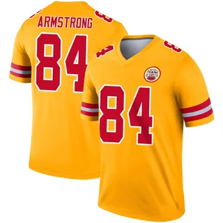 Andrew Armstrong Kansas City Chiefs Youth Legend Inverted Nike Jersey - Gold