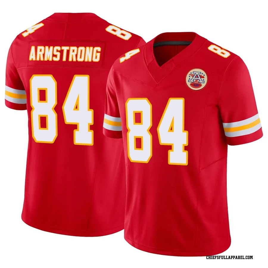 Andrew Armstrong Kansas City Chiefs Youth Limited Vapor F.U.S.E. Nike Jersey - Red