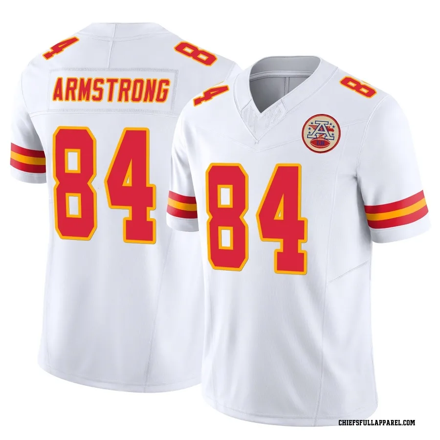 Andrew Armstrong Kansas City Chiefs Youth Limited Vapor F.U.S.E. Nike Jersey - White