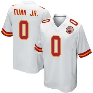 Anthony Dunn Jr. Kansas City Chiefs Men's Game Nike Jersey - White
