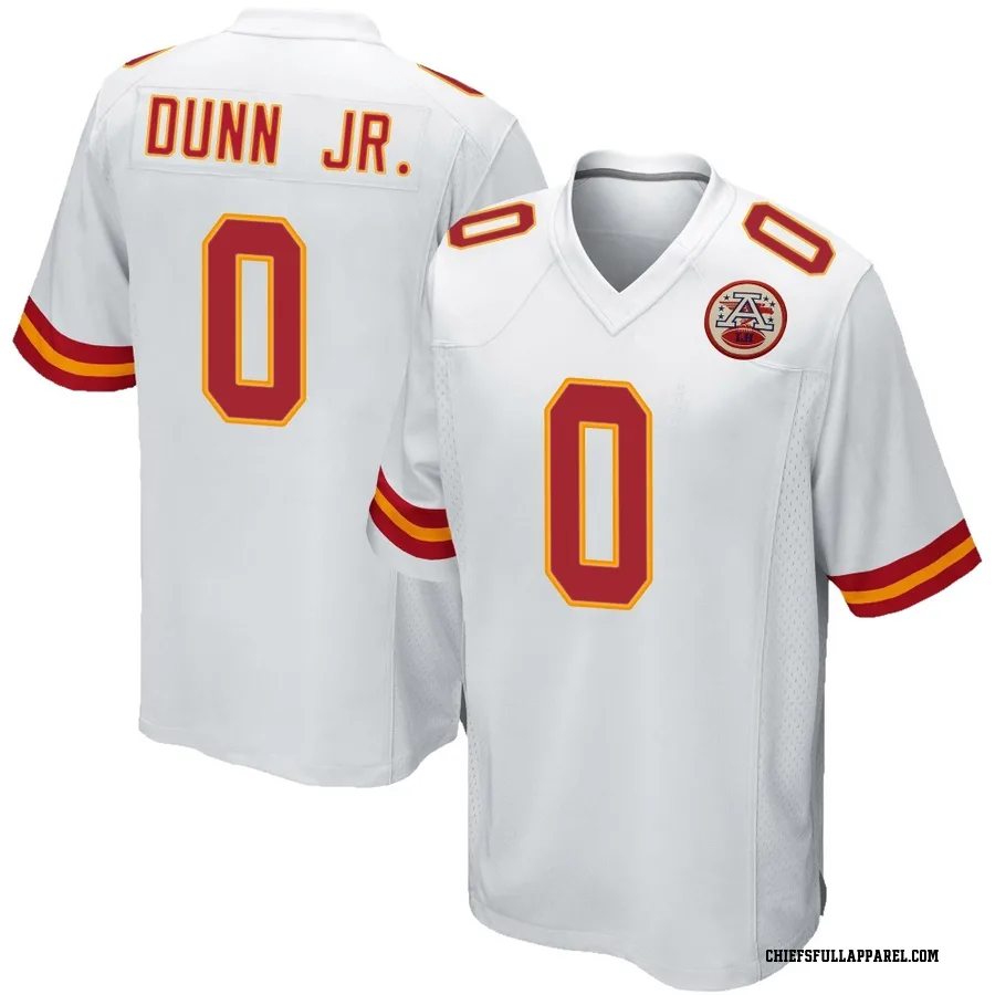 Anthony Dunn Jr. Kansas City Chiefs Youth Game Nike Jersey - White