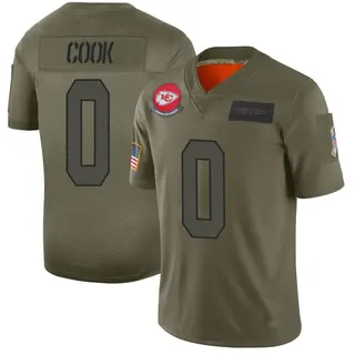 Bryan Cook Kansas City Chiefs Youth Limited 2019 Salute to Service Nike Jersey - Camo