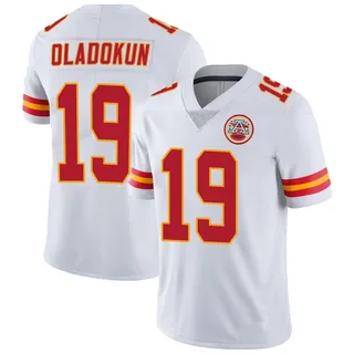Chris Oladokun Kansas City Chiefs Men's Limited Vapor Untouchable Nike Jersey - White