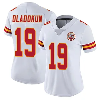 Chris Oladokun Kansas City Chiefs Women's Limited Vapor Untouchable Nike Jersey - White