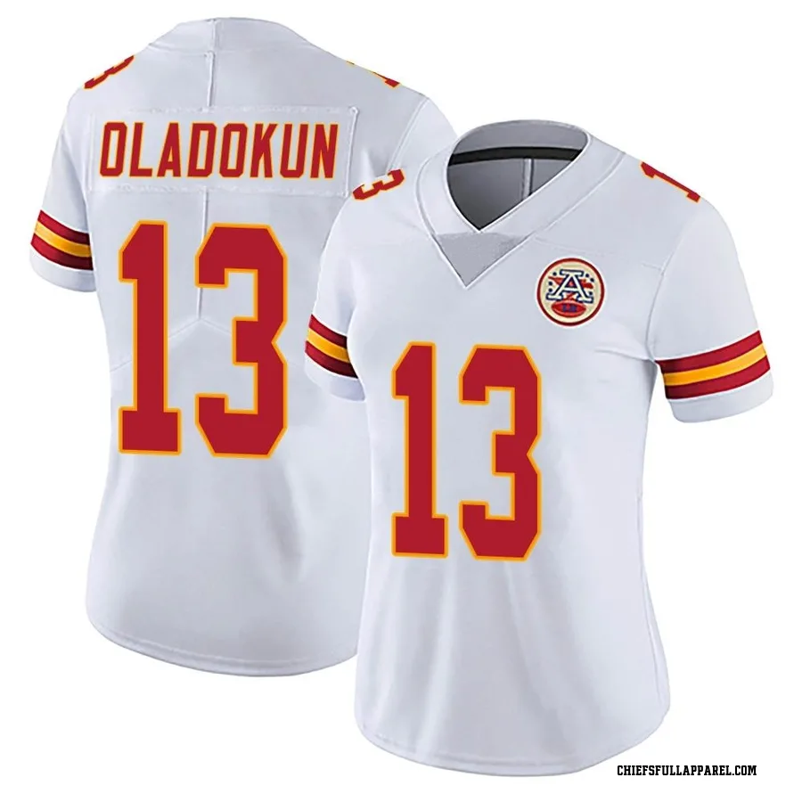 Chris Oladokun Kansas City Chiefs Women's Limited Vapor Untouchable Nike Jersey - White