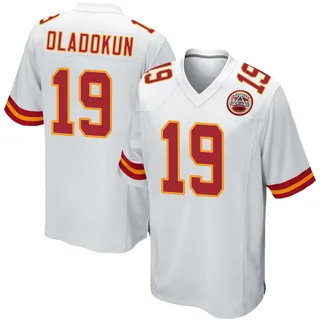 Chris Oladokun Kansas City Chiefs Youth Game Nike Jersey - White