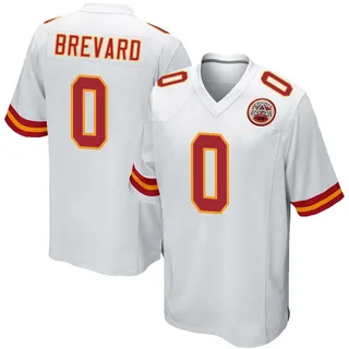 Cole Brevard Kansas City Chiefs Men's Game Nike Jersey - White