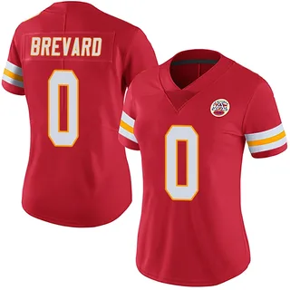 Cole Brevard Kansas City Chiefs Women's Limited Team Color Vapor Untouchable Nike Jersey - Red