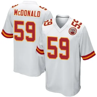 Cooper McDonald Kansas City Chiefs Youth Game Nike Jersey - White