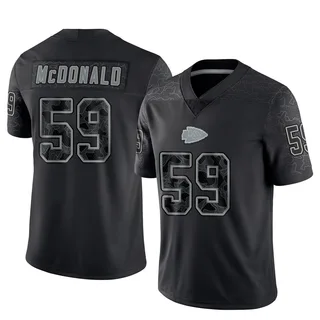 Cooper McDonald Kansas City Chiefs Youth Limited Reflective Nike Jersey - Black