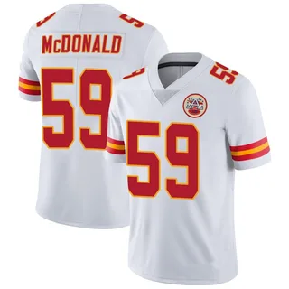 Cooper McDonald Kansas City Chiefs Youth Limited Vapor Untouchable Nike Jersey - White
