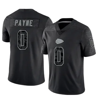 Damon Payne Kansas City Chiefs Youth Limited Reflective Nike Jersey - Black