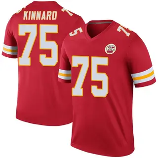Darian Kinnard Kansas City Chiefs Men's Color Rush Legend Nike Jersey - Red