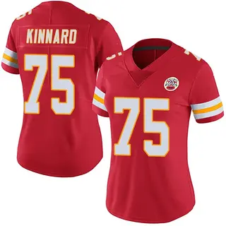 Darian Kinnard Kansas City Chiefs Women's Limited Team Color Vapor Untouchable Nike Jersey - Red