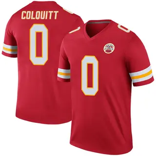 Dustin Colquitt Kansas City Chiefs Youth Color Rush Legend Jersey - Red