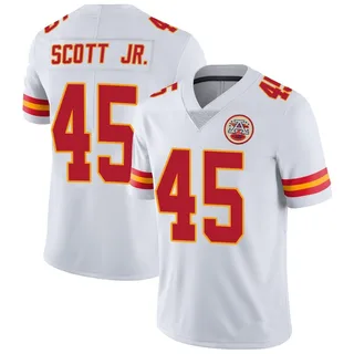 Eric Scott Jr. Kansas City Chiefs Men's Limited Vapor Untouchable Nike Jersey - White