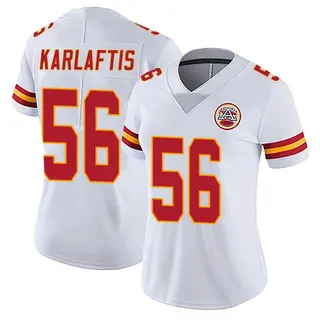 George Karlaftis Kansas City Chiefs Women's Limited Vapor Untouchable Nike Jersey - White