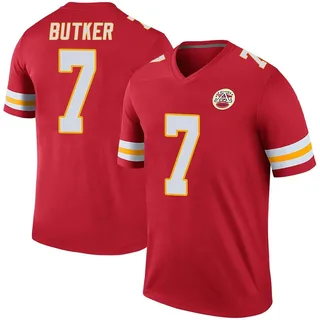 Harrison Butker Kansas City Chiefs Youth Color Rush Legend Nike Jersey - Red