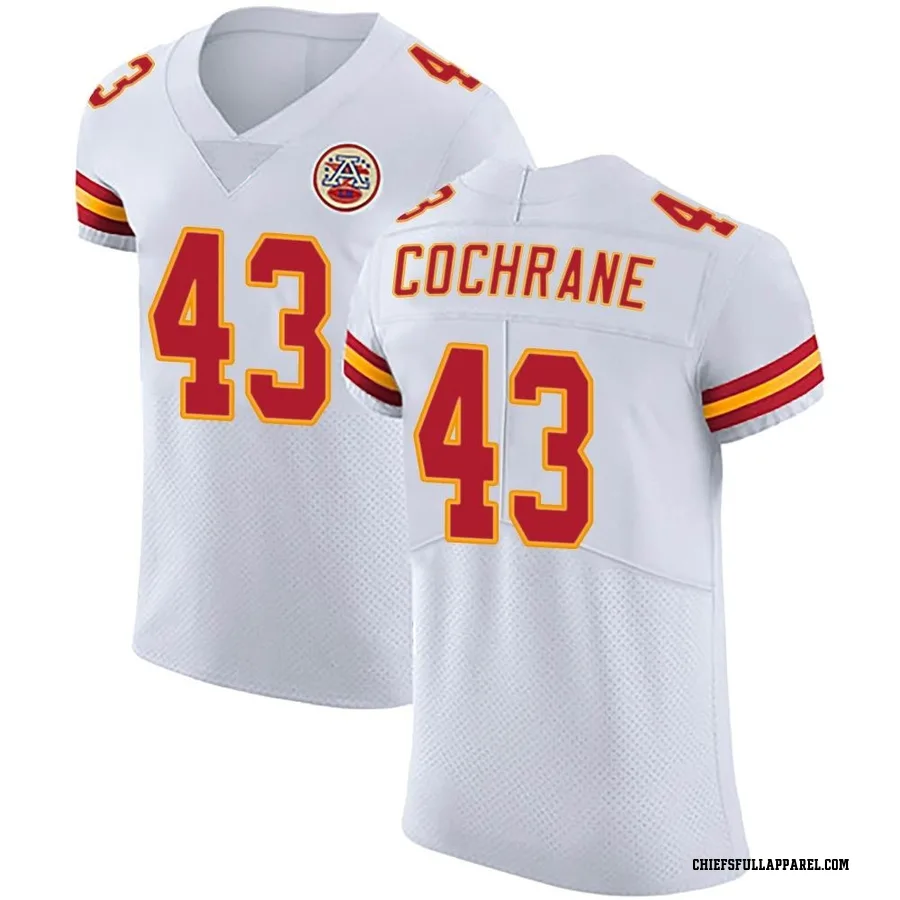 Jack Cochrane Kansas City Chiefs Men's Elite Vapor Untouchable Nike Jersey - White