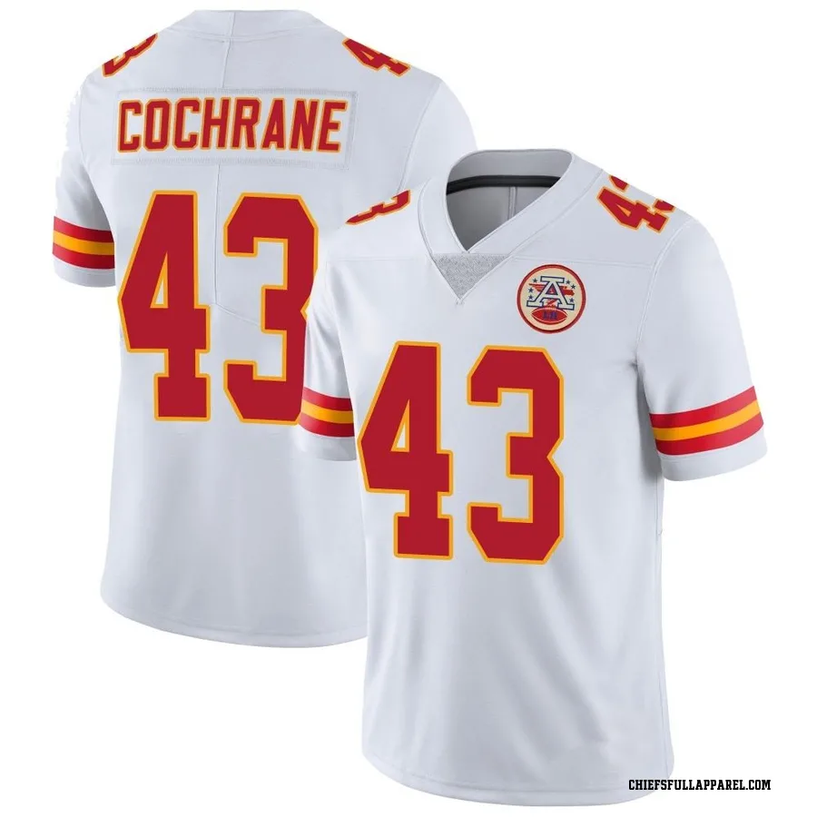 Jack Cochrane Kansas City Chiefs Men's Limited Vapor Untouchable Nike Jersey - White