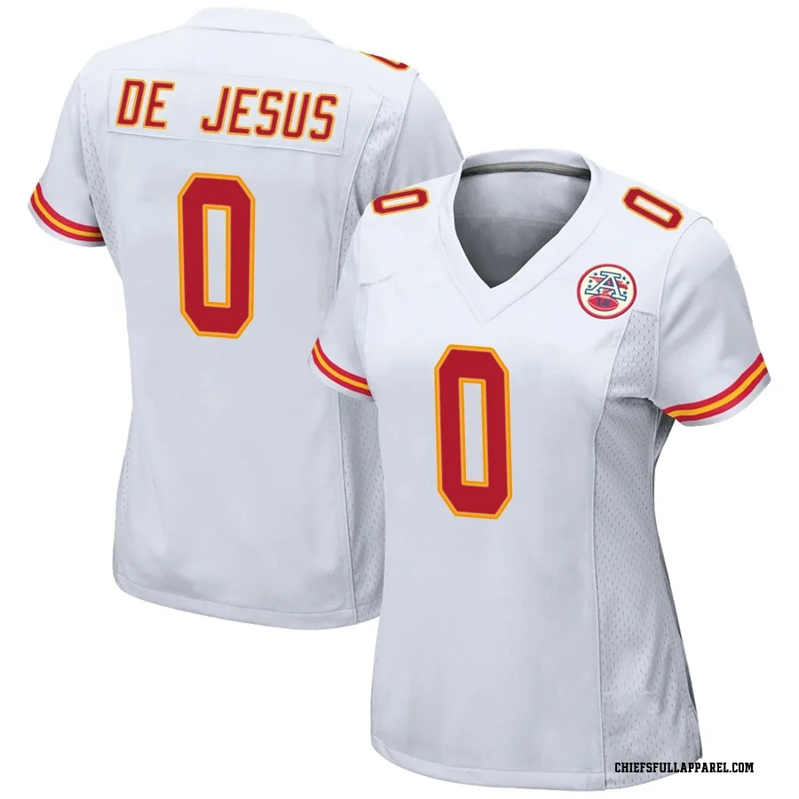 Jacob De Jesus Kansas City Chiefs Women's Game Nike Jersey - White