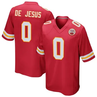 Jacob De Jesus Kansas City Chiefs Youth Game Team Color Nike Jersey - Red