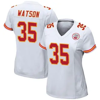 Jaylen Watson Kansas City Chiefs Women's Game Nike Jersey - White