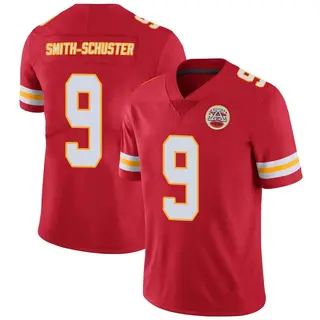 JuJu Smith-Schuster Kansas City Chiefs Men's Limited Team Color Vapor Untouchable Nike Jersey - Red