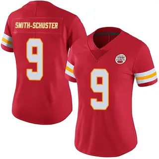 JuJu Smith-Schuster Kansas City Chiefs Women's Limited Team Color Vapor Untouchable Nike Jersey - Red