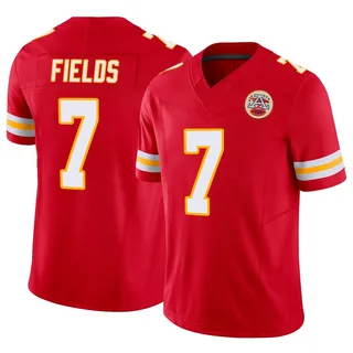 Justin Fields Kansas City Chiefs Men's Limited Vapor F.U.S.E. Nike Jersey - Red