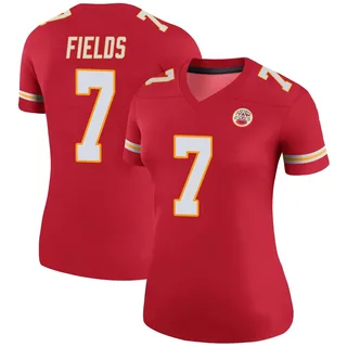 Justin Fields Kansas City Chiefs Women's Color Rush Legend Nike Jersey - Red