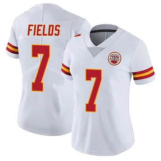 Justin Fields Kansas City Chiefs Women's Limited Vapor Untouchable Nike Jersey - White