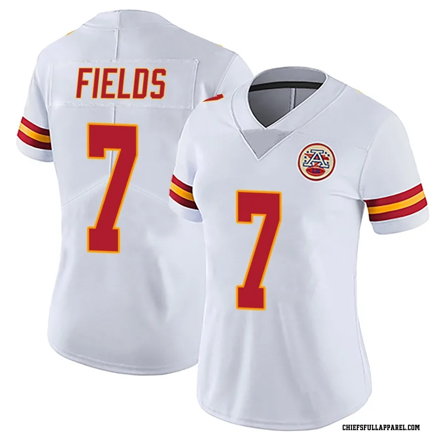 Justin Fields Kansas City Chiefs Women's Limited Vapor Untouchable Nike Jersey - White