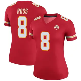 Justyn Ross Kansas City Chiefs Women's Color Rush Legend Nike Jersey - Red