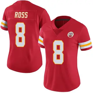 Justyn Ross Kansas City Chiefs Women's Limited Team Color Vapor Untouchable Nike Jersey - Red