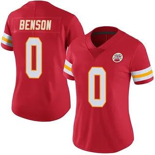 Kahlil Benson Kansas City Chiefs Women's Limited Team Color Vapor Untouchable Nike Jersey - Red