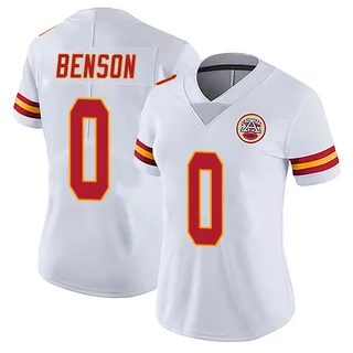 Kahlil Benson Kansas City Chiefs Women's Limited Vapor Untouchable Nike Jersey - White