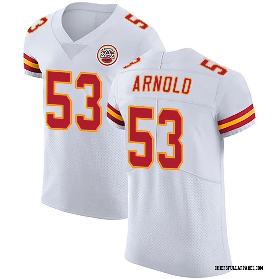 Kam Arnold Kansas City Chiefs Men's Elite Vapor Untouchable Nike Jersey - White