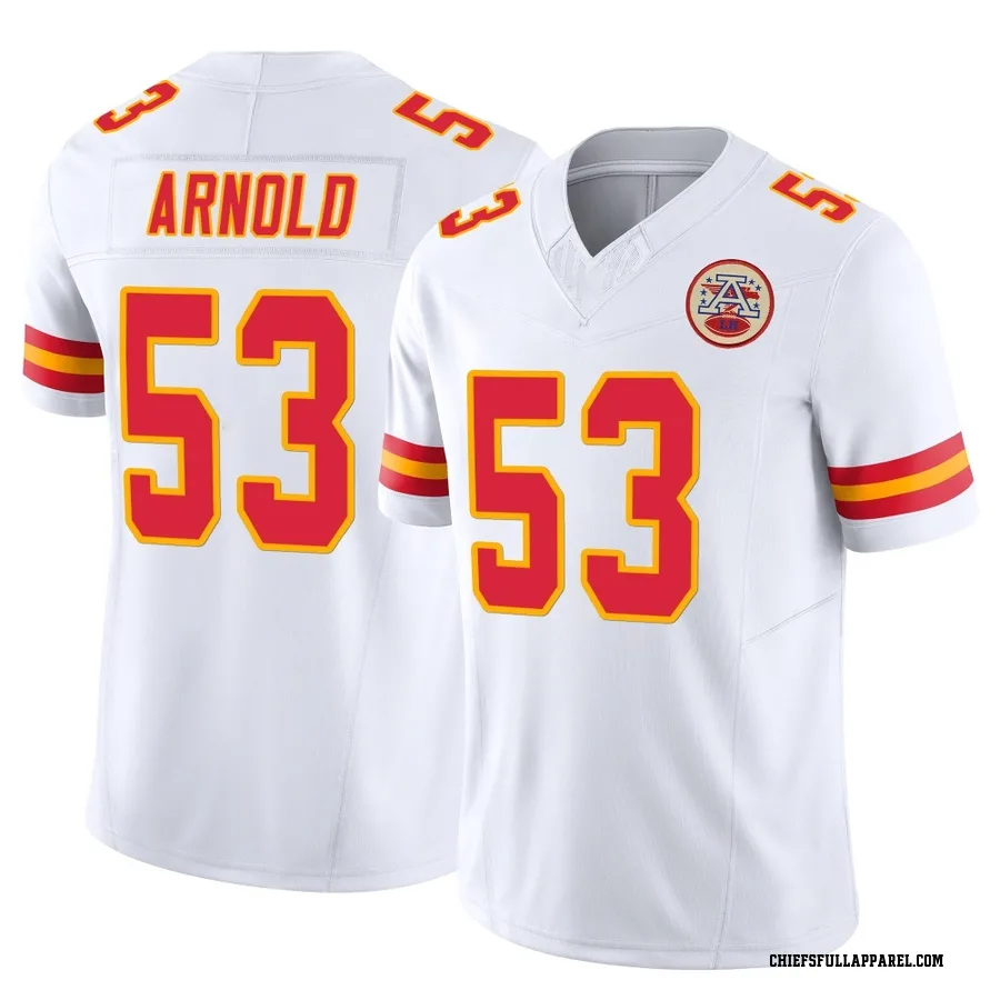 Kam Arnold Kansas City Chiefs Men's Limited Vapor F.U.S.E. Nike Jersey - White