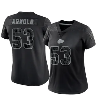 Kam Arnold Kansas City Chiefs Women's Limited Reflective Nike Jersey - Black