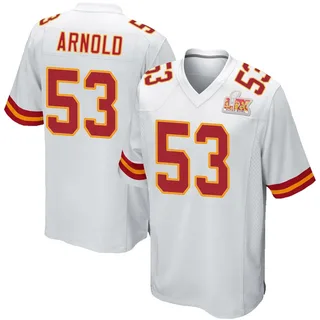 Kam Arnold Kansas City Chiefs Youth Game Super Bowl LIX Nike Jersey - White
